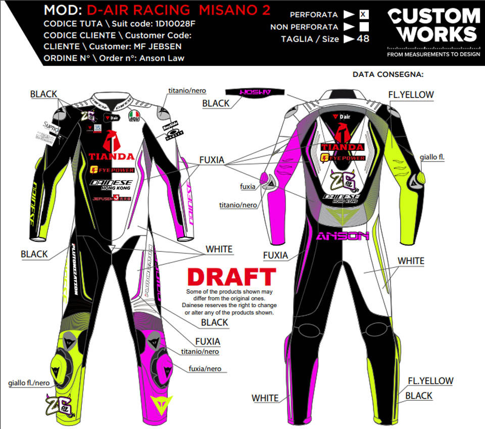 2019 DAINESE D-AIR ANSON