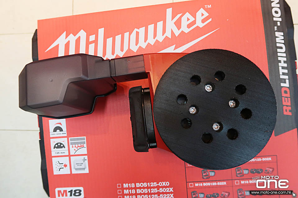 2019 MILWAUKEE M18 RANDOM ORBITAL SANDER