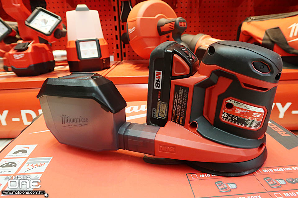 2019 MILWAUKEE M18 RANDOM ORBITAL SANDER