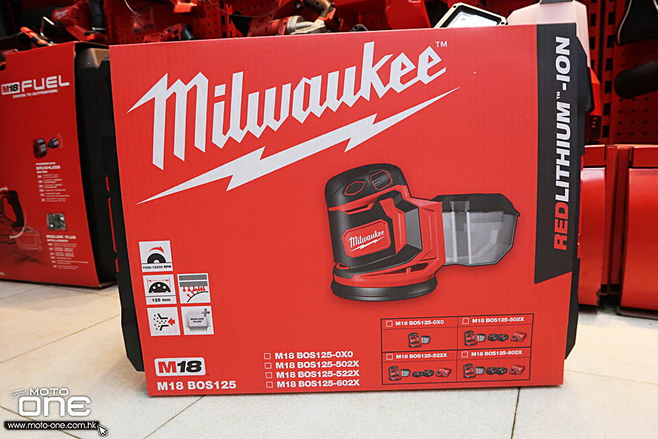 2019 MILWAUKEE M18 RANDOM ORBITAL SANDER