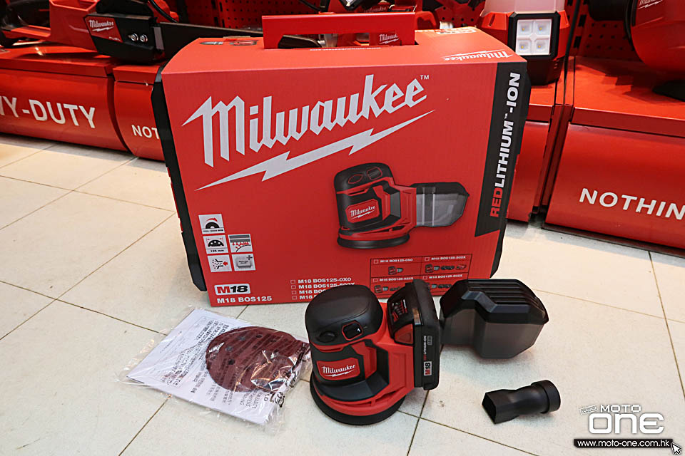 2019 MILWAUKEE M18 RANDOM ORBITAL SANDER