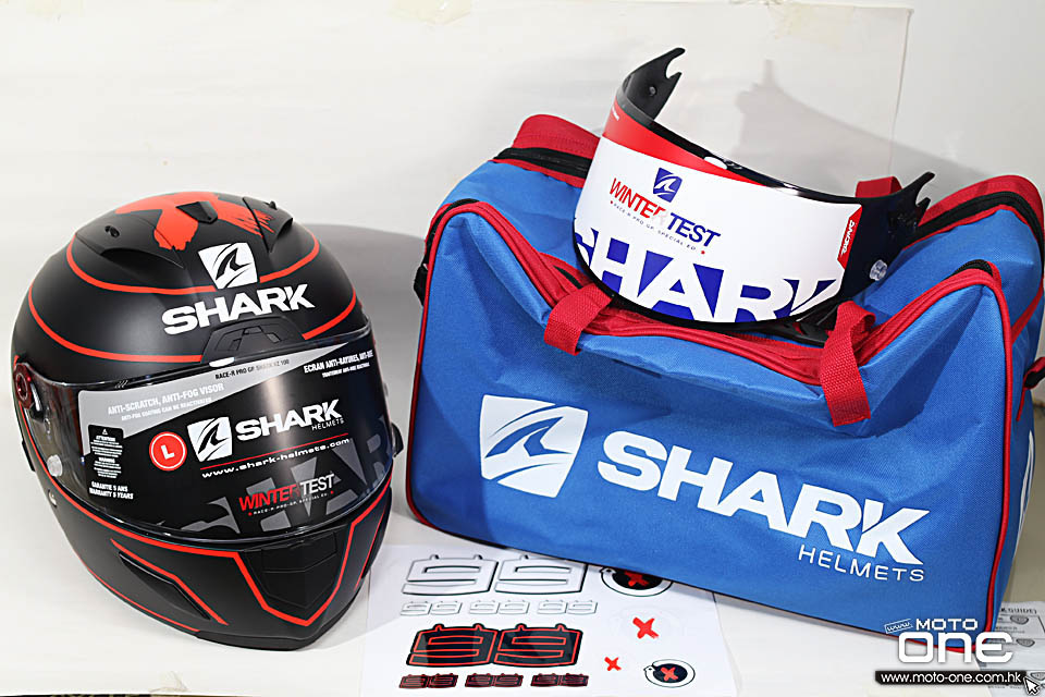 2019 SHARK RACE R PRO GP WINTER TEST SPARTAN CARBON LORENZO