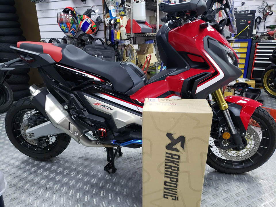 2019 X-adv CB300R Akrapovic Titanium Slip-on