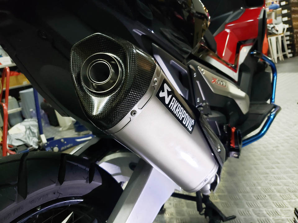 2019 X-adv CB300R Akrapovic Titanium Slip-on