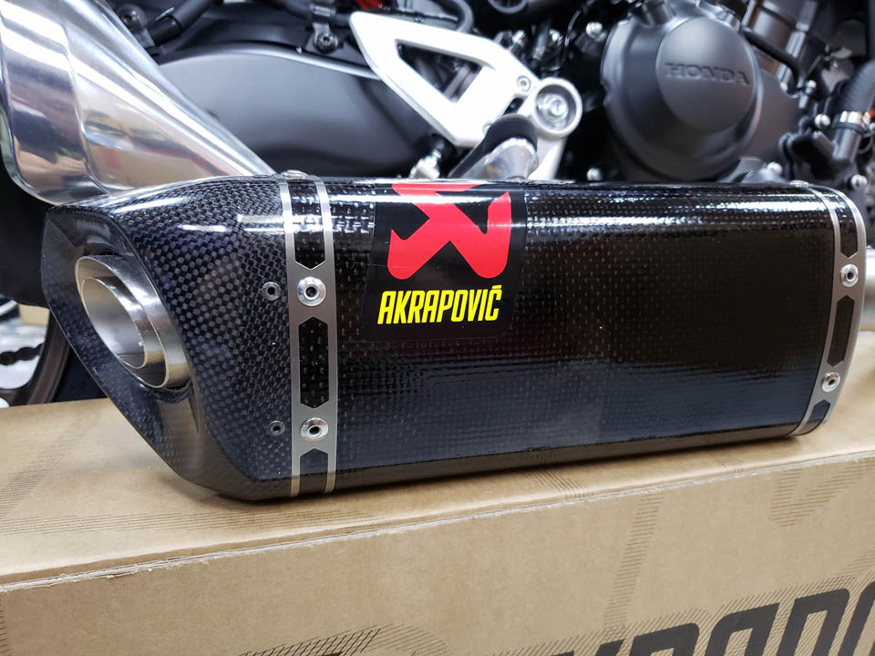 2019 X-adv CB300R Akrapovic Titanium Slip-on
