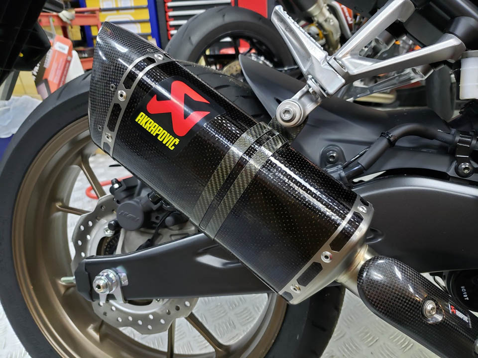 2019 X-adv CB300R Akrapovic Titanium Slip-on