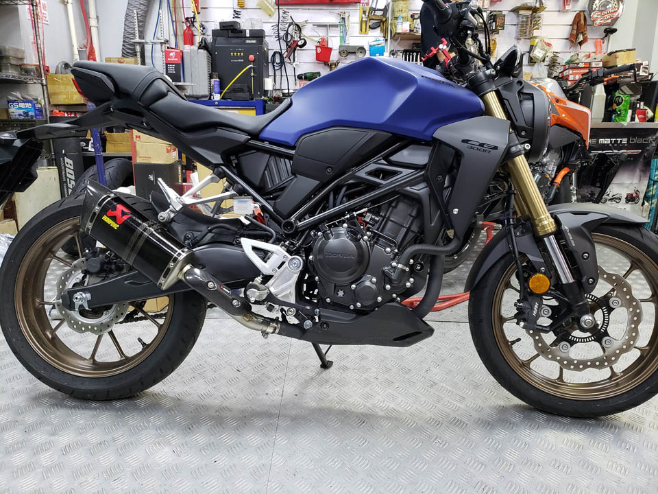2019 X-adv CB300R Akrapovic Titanium Slip-on