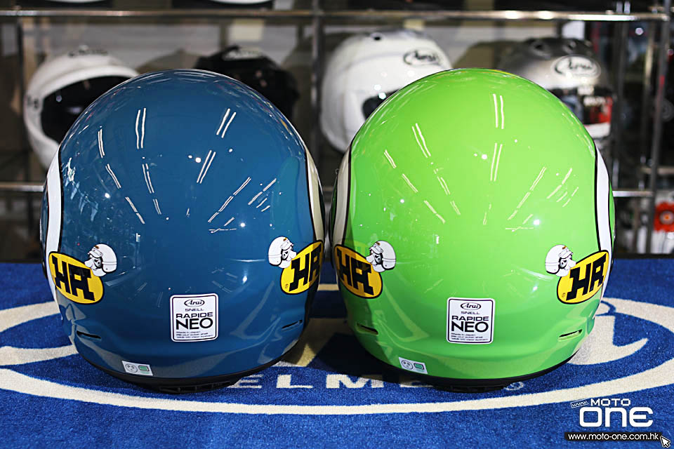 2019 ARAI RAPIDE-NEO HA BLUE GREEN