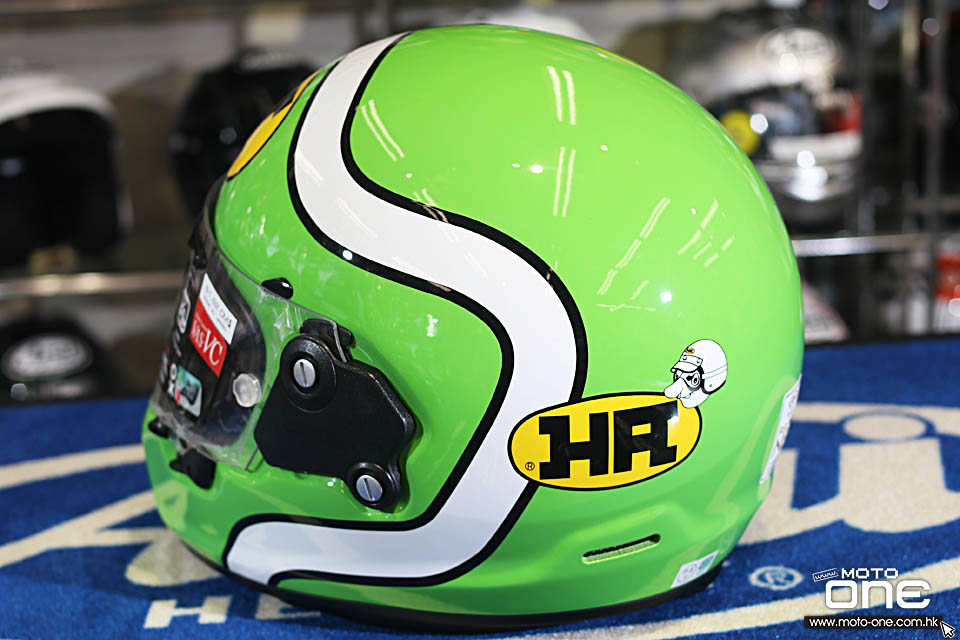 2019 ARAI RAPIDE-NEO HA BLUE GREEN