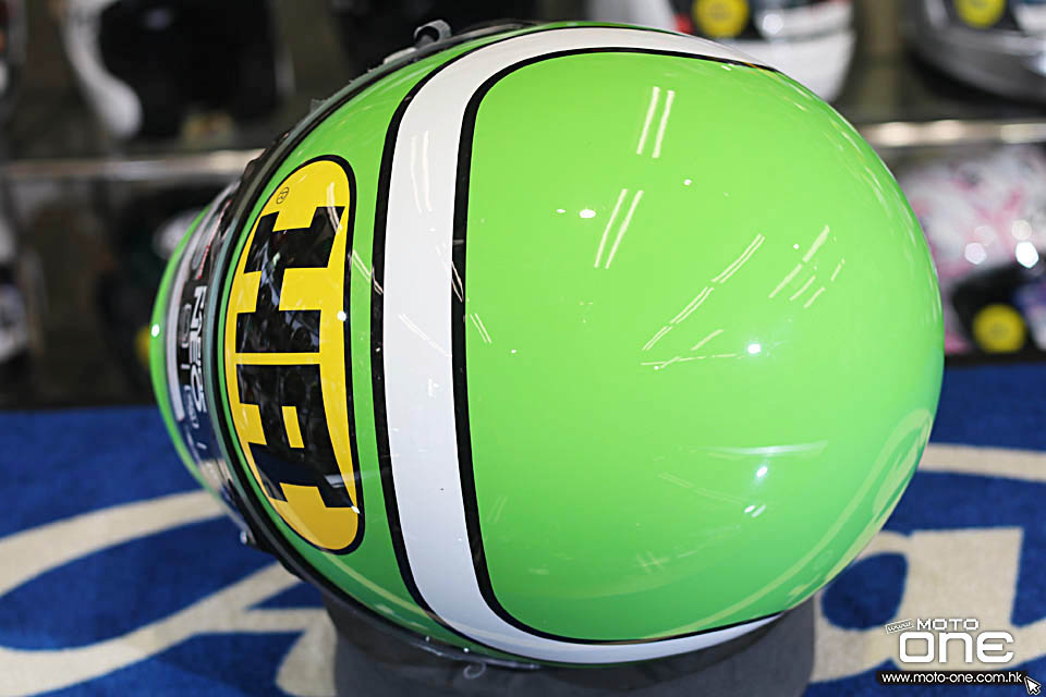 2019 ARAI RAPIDE-NEO HA BLUE GREEN