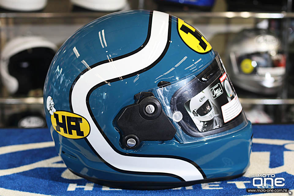 2019 ARAI RAPIDE-NEO HA BLUE GREEN