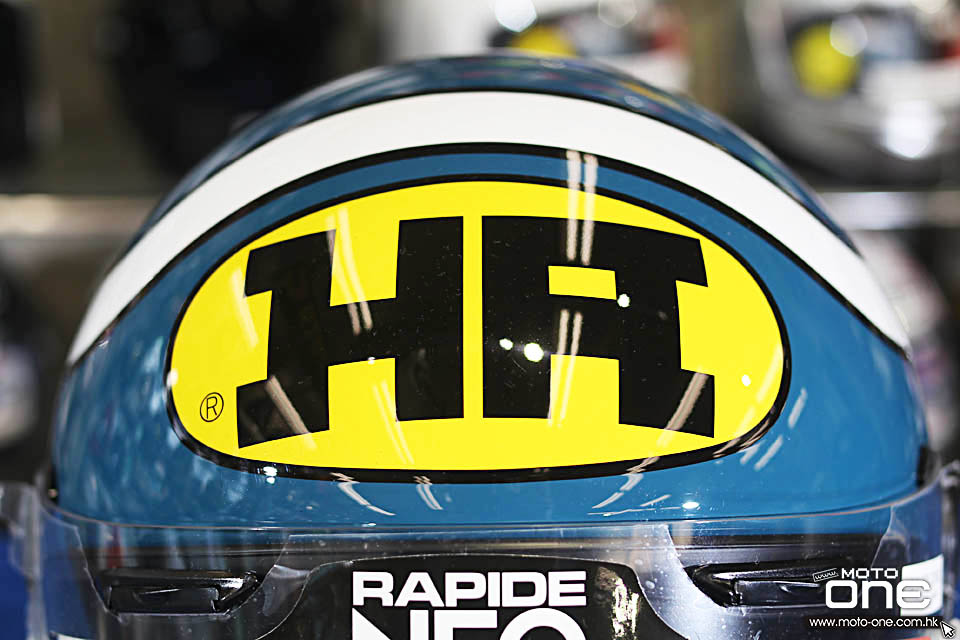 2019 ARAI RAPIDE-NEO HA BLUE GREEN