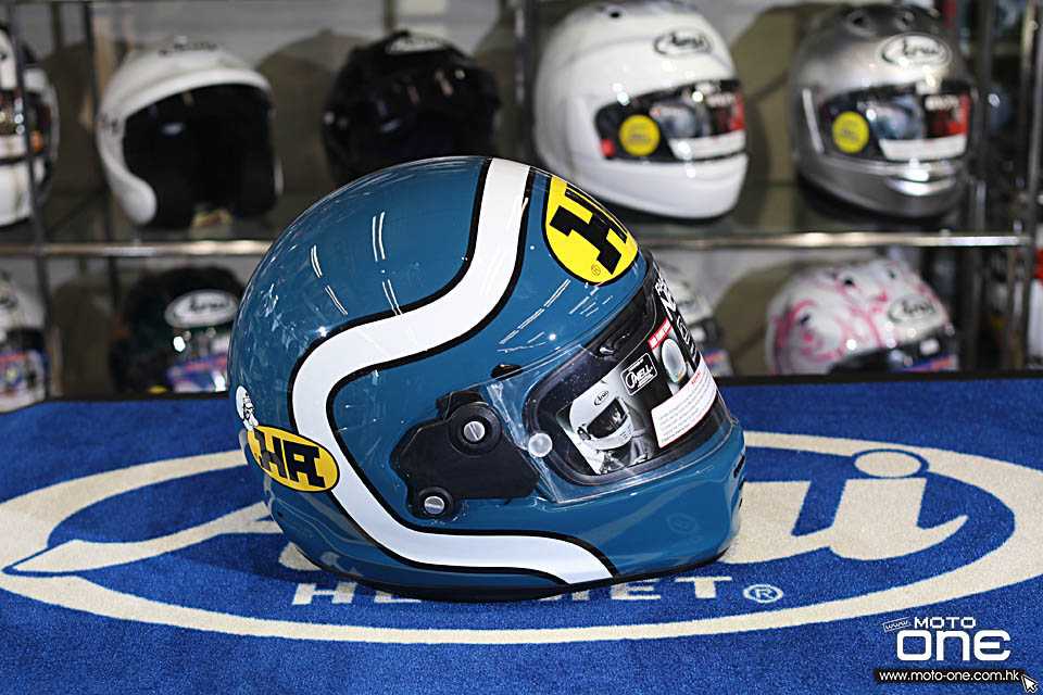 2019 ARAI RAPIDE-NEO HA BLUE GREEN