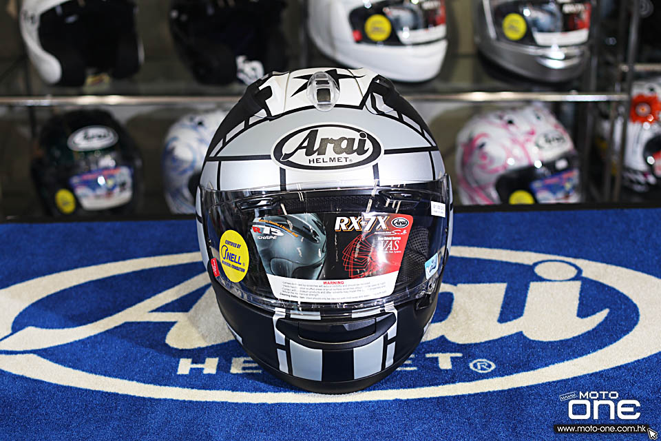 2019 ARAI RX-7X KIYONARI & MAVERICK GP3