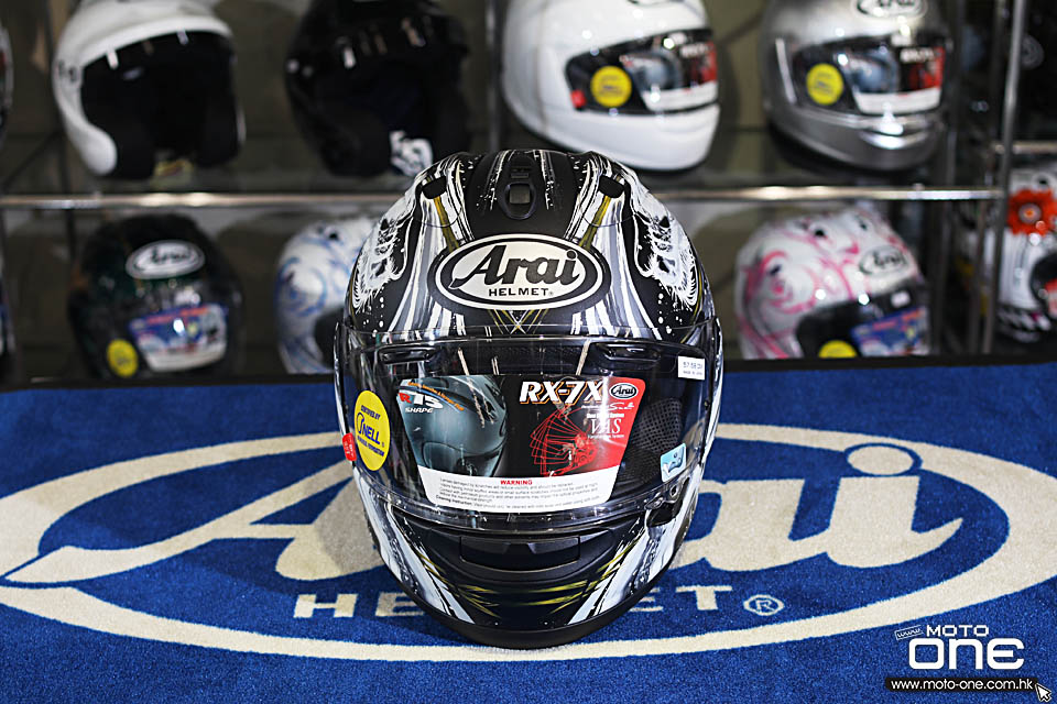 2019 ARAI RX-7X KIYONARI & MAVERICK GP3