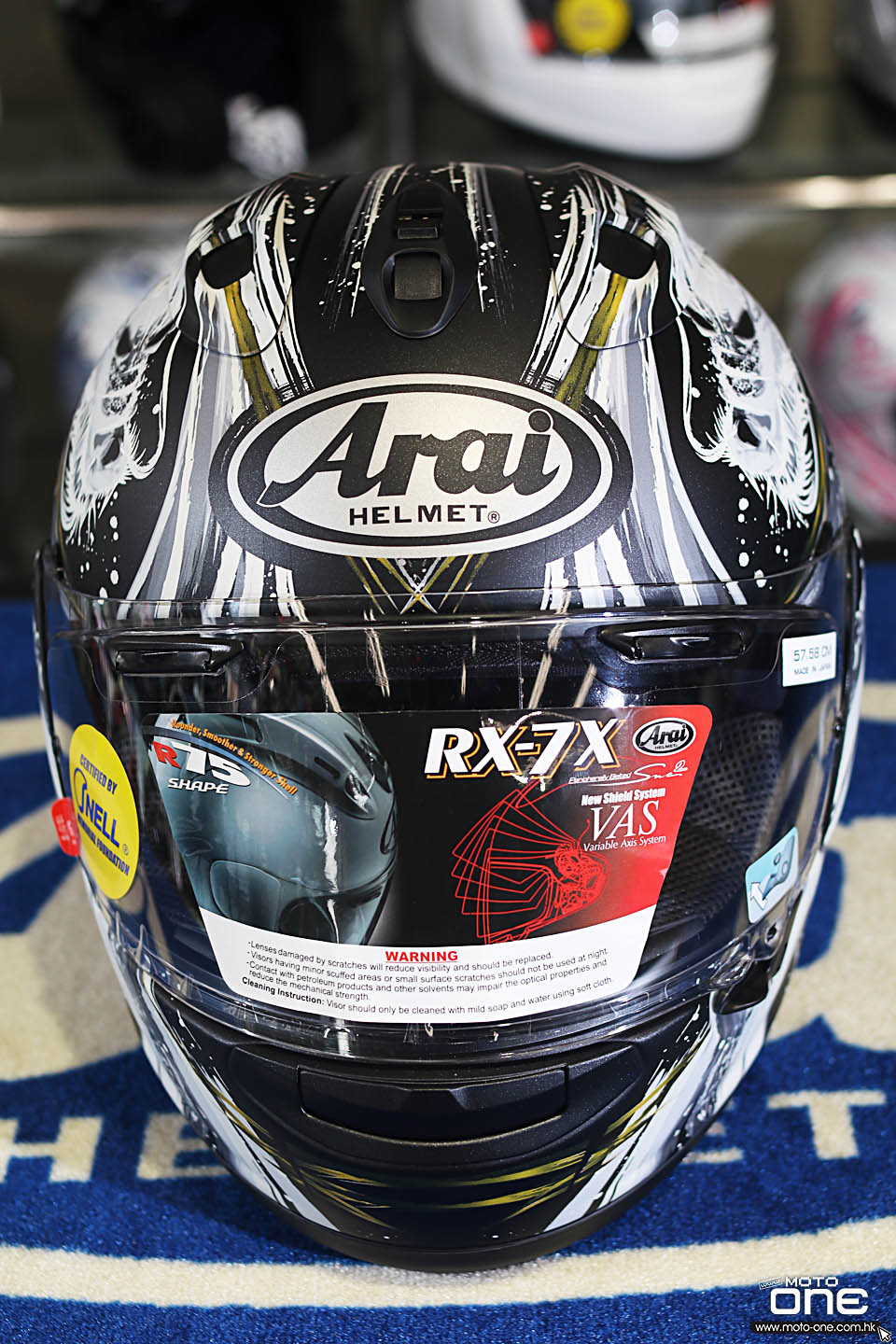 2019 ARAI RX-7X KIYONARI & MAVERICK GP3