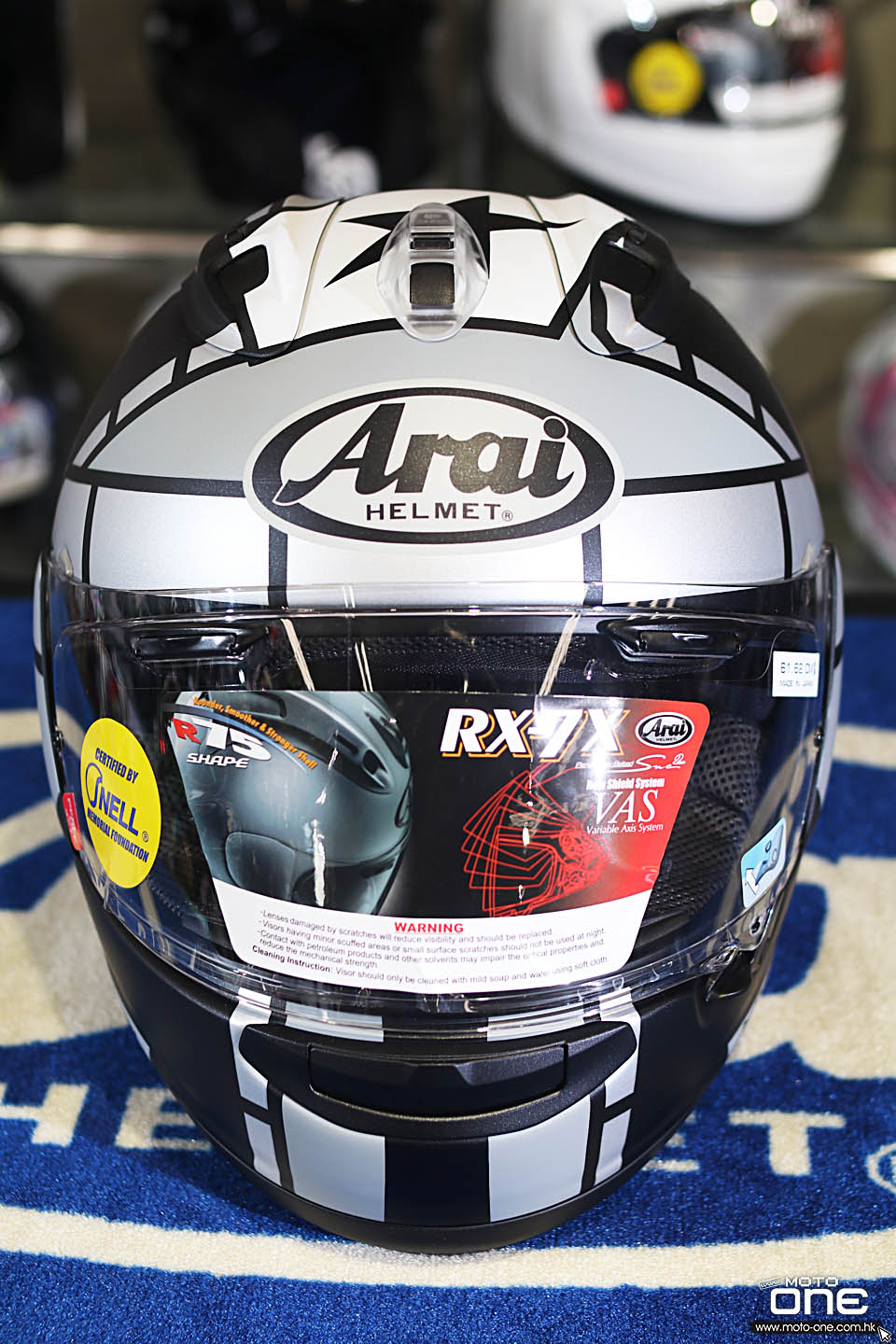 2019 ARAI RX-7X KIYONARI & MAVERICK GP3