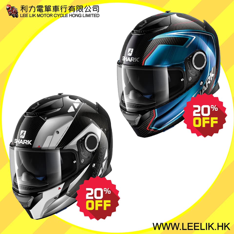 2019 SHARK ZEUS SOL HELMETS