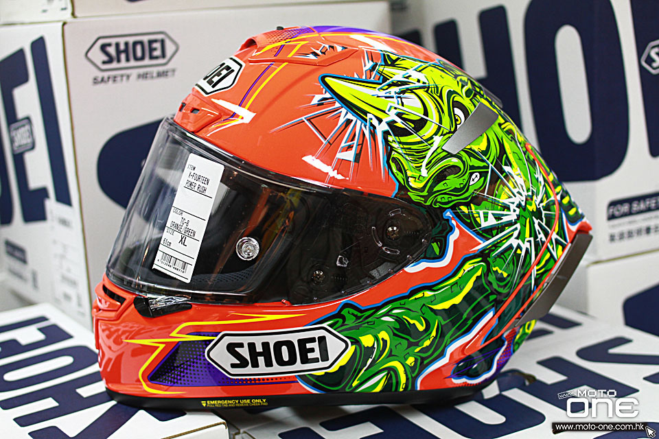 2019 SHOEI X-Fourteen DAIJIRO x POWER RUSH