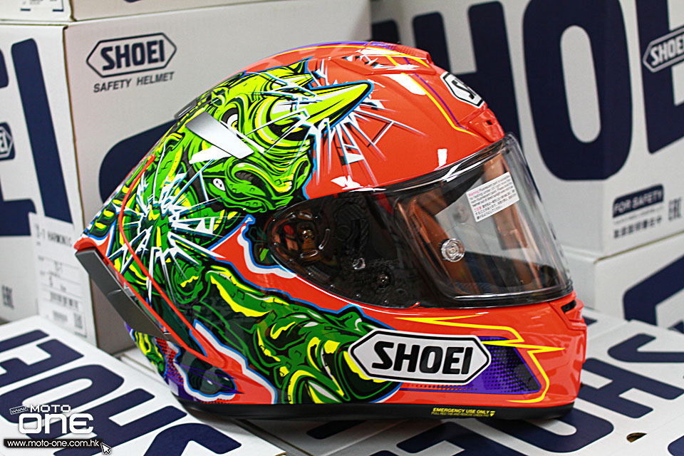 2019 SHOEI X-Fourteen DAIJIRO x POWER RUSH