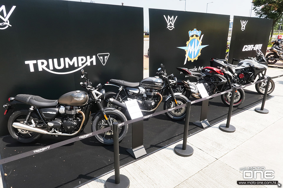 2019 BIKESHOW MANWAI MV AGUSTA CAN-AM TRIUMPH