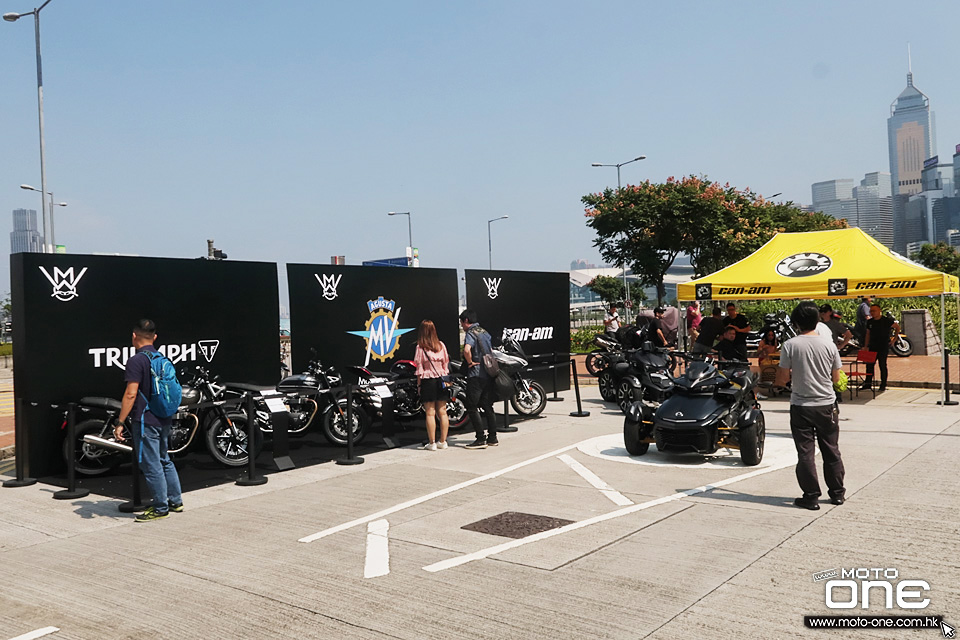 2019 BIKESHOW MANWAI MV AGUSTA CAN-AM TRIUMPH