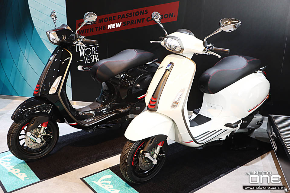 2020 Vespa Primavera S Special Edition Sprint Carbon