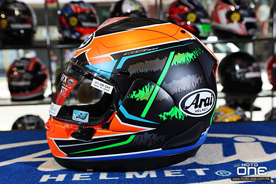 2019 ARAI RX-7X VAN DER MARK