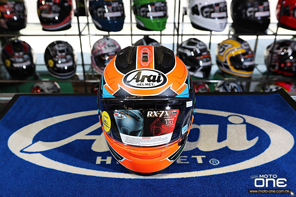 2019 ARAI RX-7X VAN DER MARK