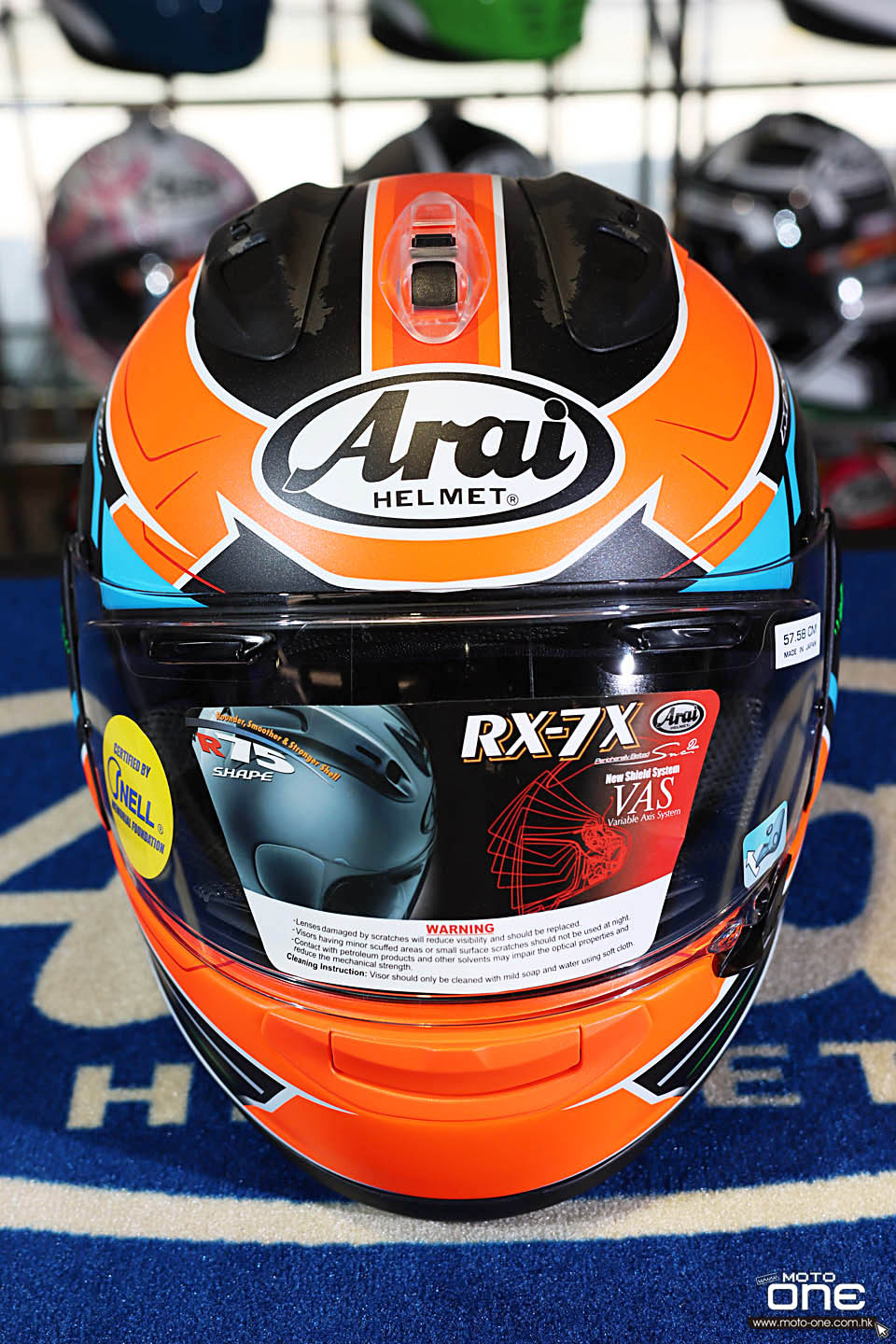 2019 ARAI RX-7X VAN DER MARK