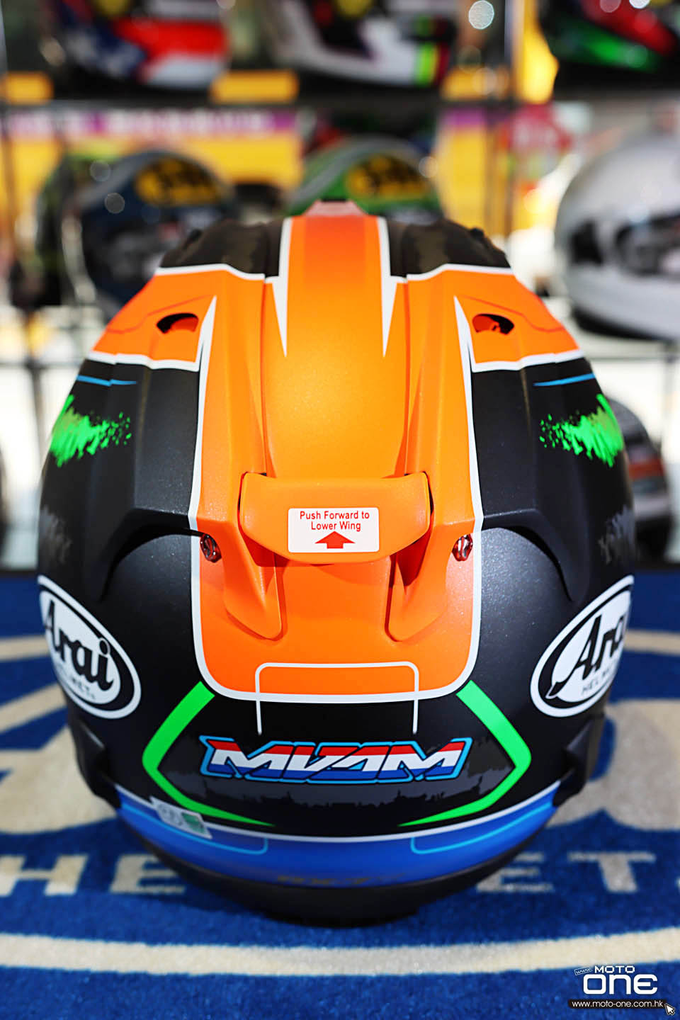 2019 ARAI RX-7X VAN DER MARK