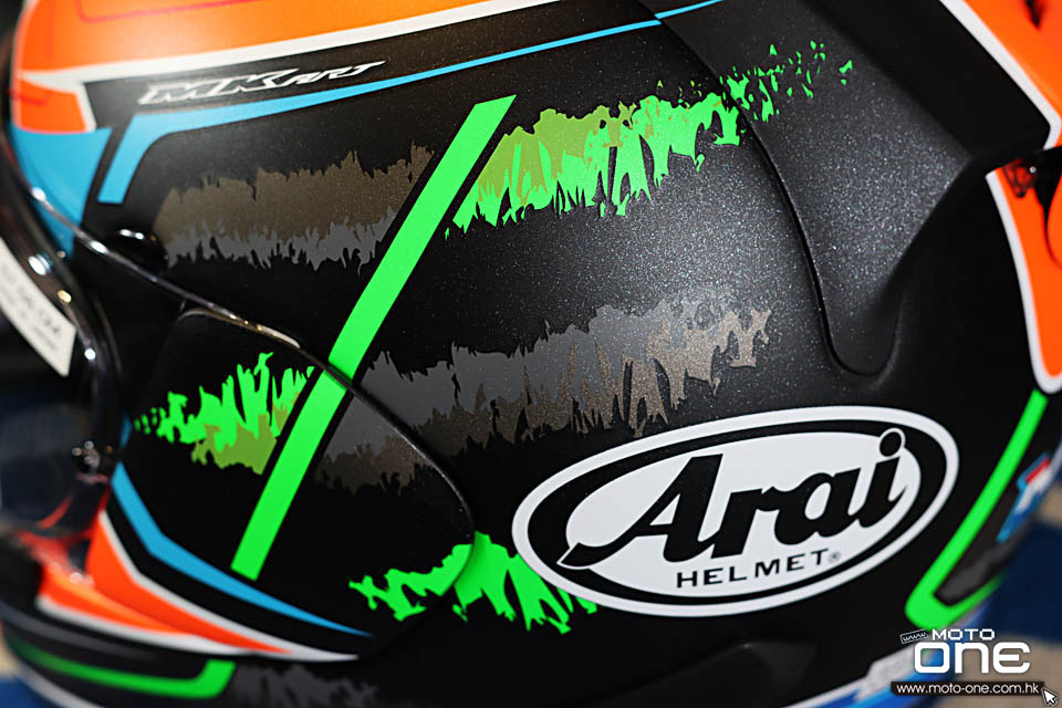 2019 ARAI RX-7X VAN DER MARK