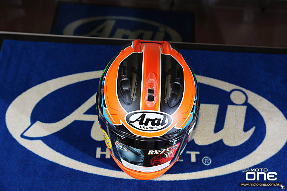 2019 ARAI RX-7X VAN DER MARK