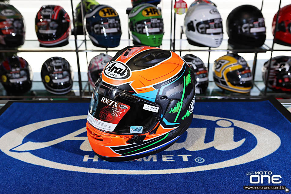 2019 ARAI RX-7X VAN DER MARK