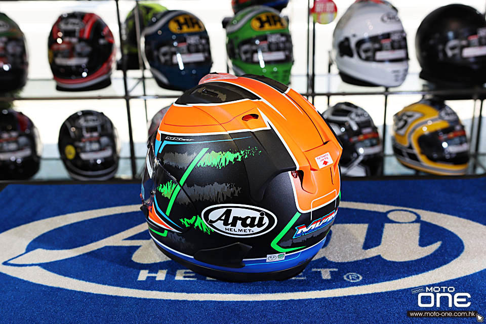 2019 ARAI RX-7X VAN DER MARK