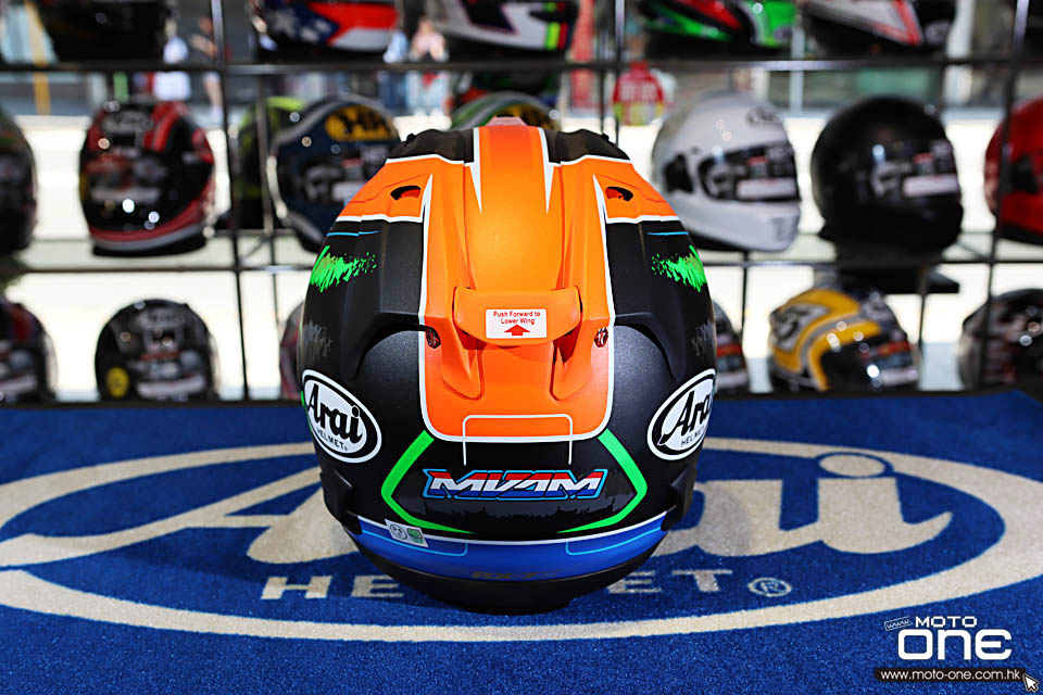 2019 ARAI RX-7X VAN DER MARK