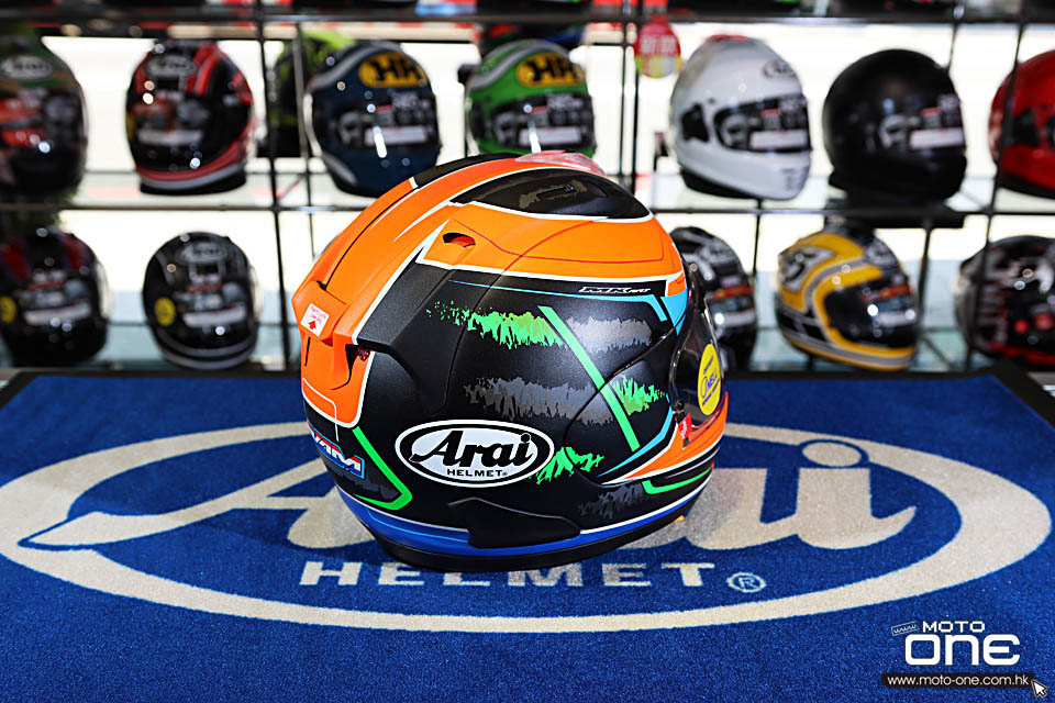 2019 ARAI RX-7X VAN DER MARK