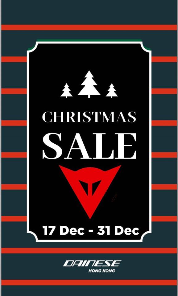 2019 DAINESE HK CHRISTMAS SALE