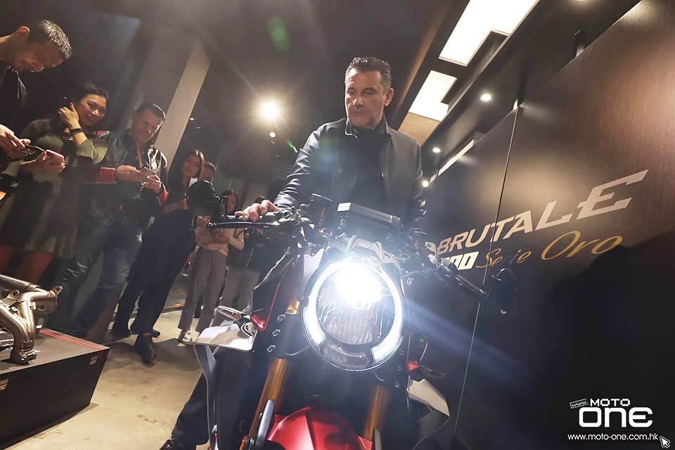 2020 MV Agusta Brutale 1000 Serie Oro Launch Party