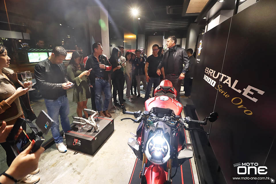 2020 MV Agusta Brutale 1000 Serie Oro Launch Party