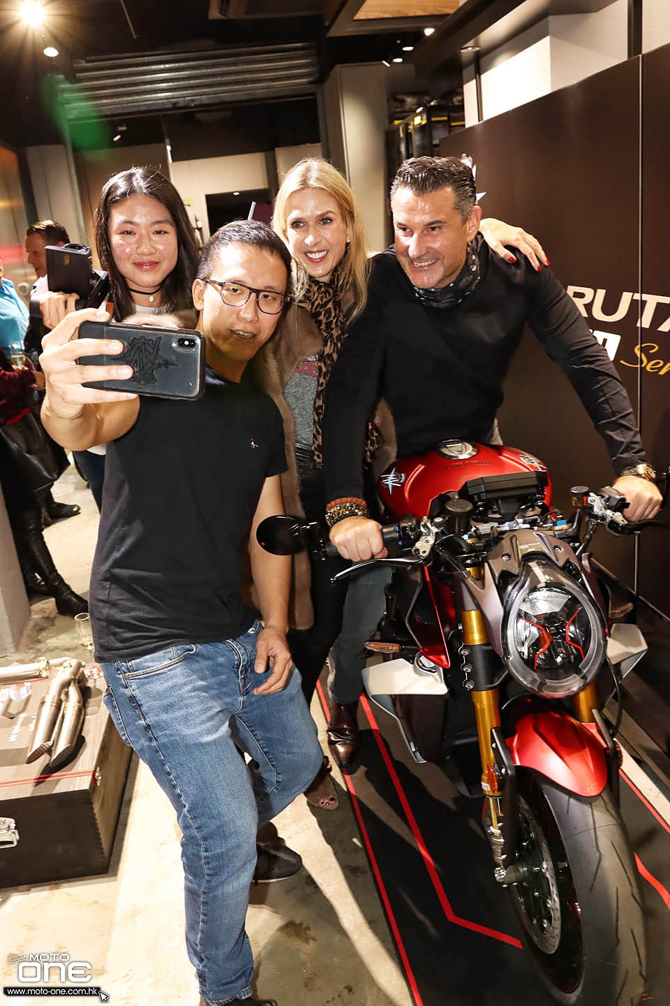 2020 MV Agusta Brutale 1000 Serie Oro Launch Party