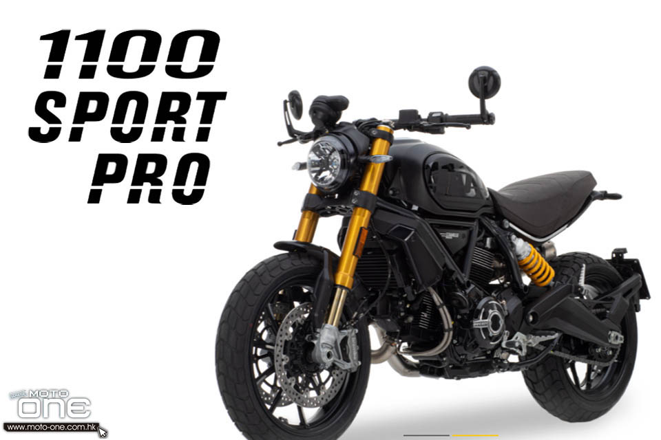 2020 DUCATI SCRAMBLER 1100 PRO AND SPORT PRO