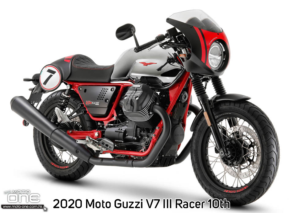 2020 Moto Guzzi V7 III Racer 10th Anniversary