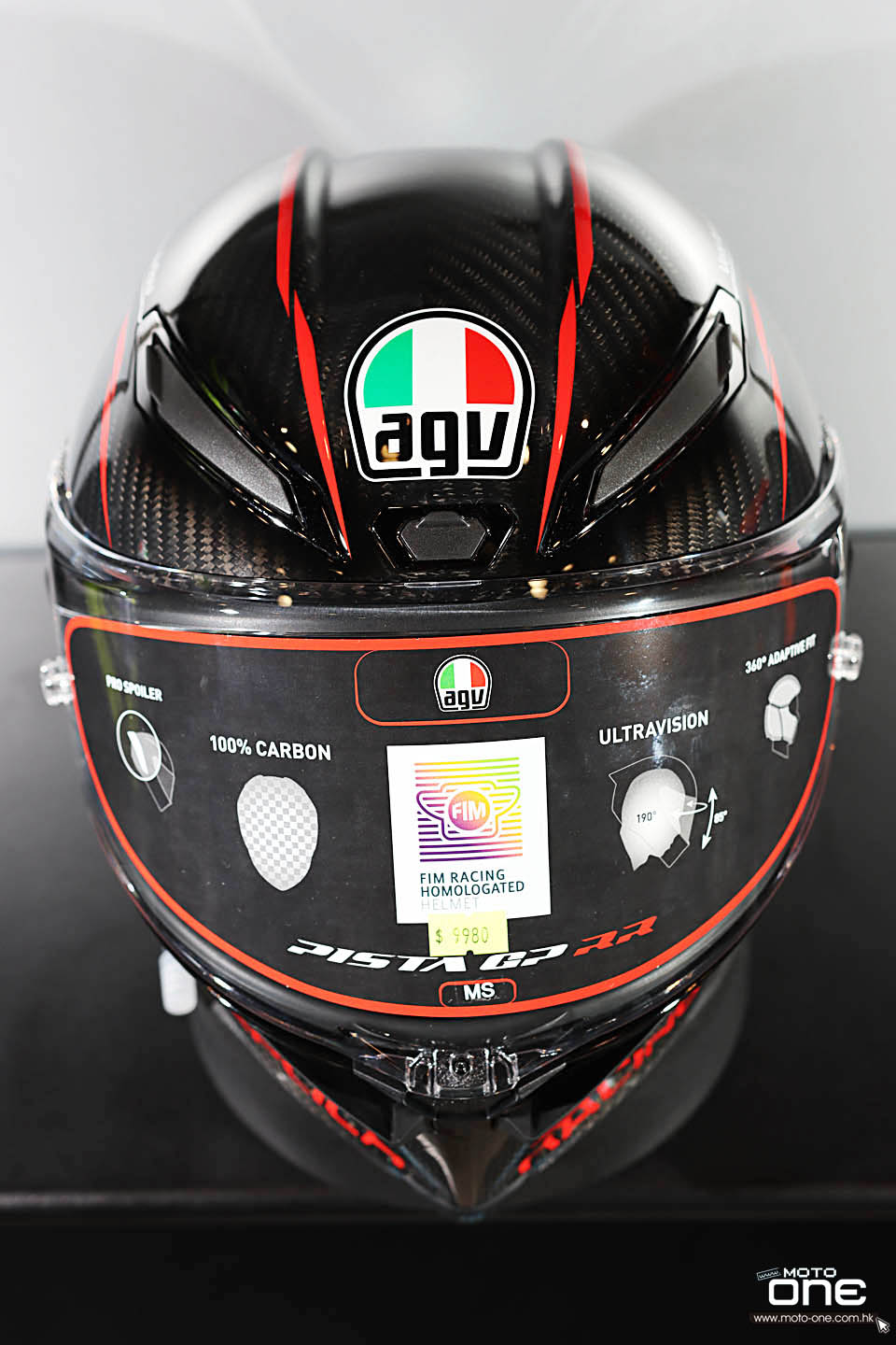 2020 AGV Pista GP RR PERFORMANCE CARBONRED ESSENZA 46