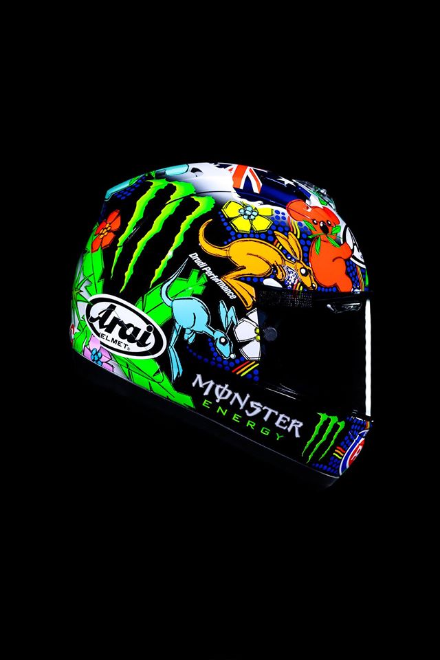 2020 WSBK Jonathan Rea ARAI HELMETS