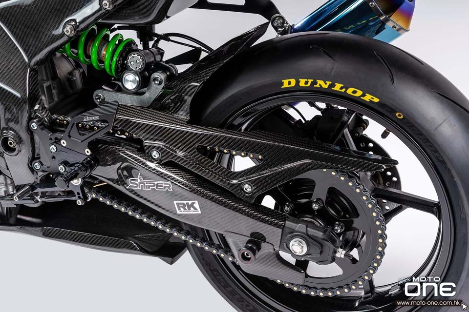 2020 Kawasaki Ninja ZX-25R carbon fiber race bike