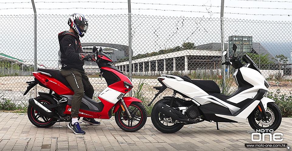 over bike