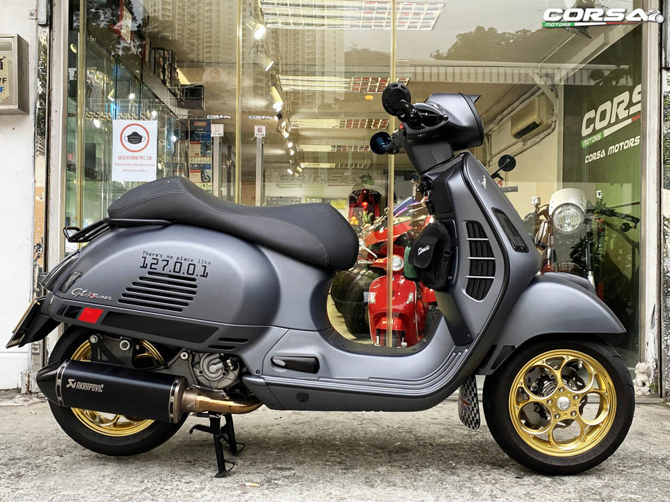 Vespa GTS300 Modification