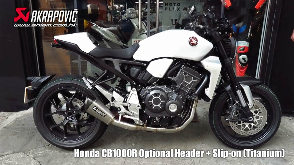 2020 AKRAOVIC CB1000R