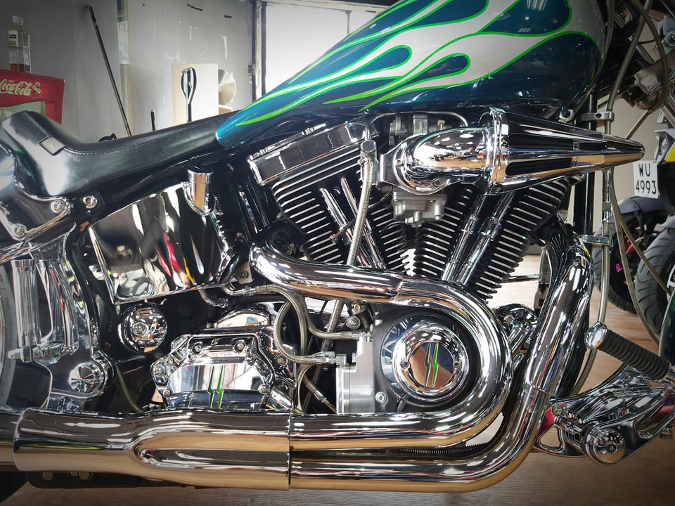 1994 HD Softail CHROME Custom